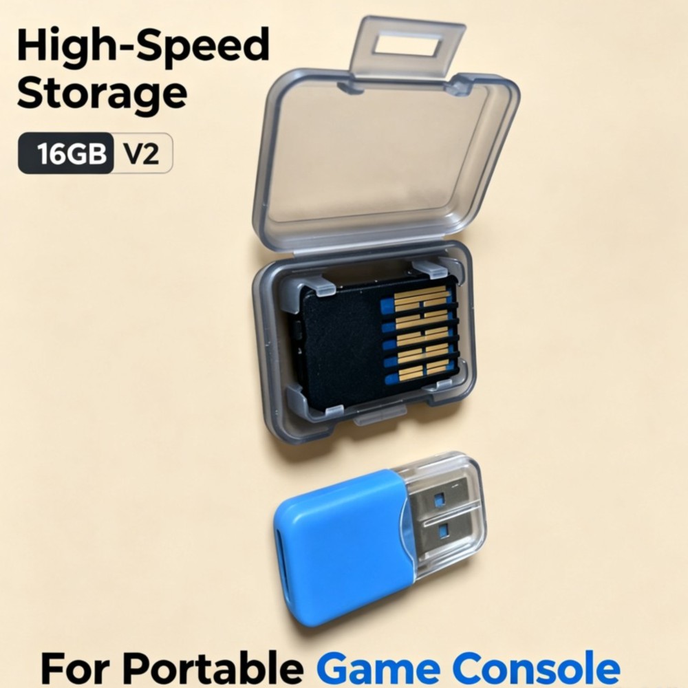 새로운 휴대용 마이크로 SD 카드 16GB 버전 V2  - Video Gaming Accessories 리뷰 및 가격