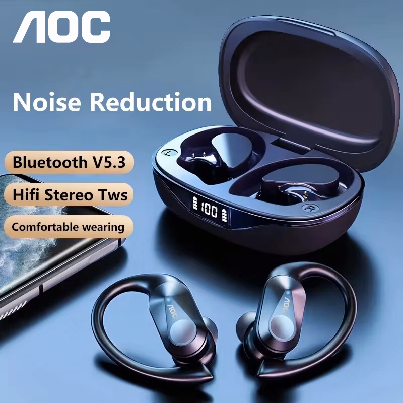 초이스 AOC 스포츠 헤드셋 무선 블루투스 6.0 이어 - Gaming Accessories Sale 리뷰 및 가격