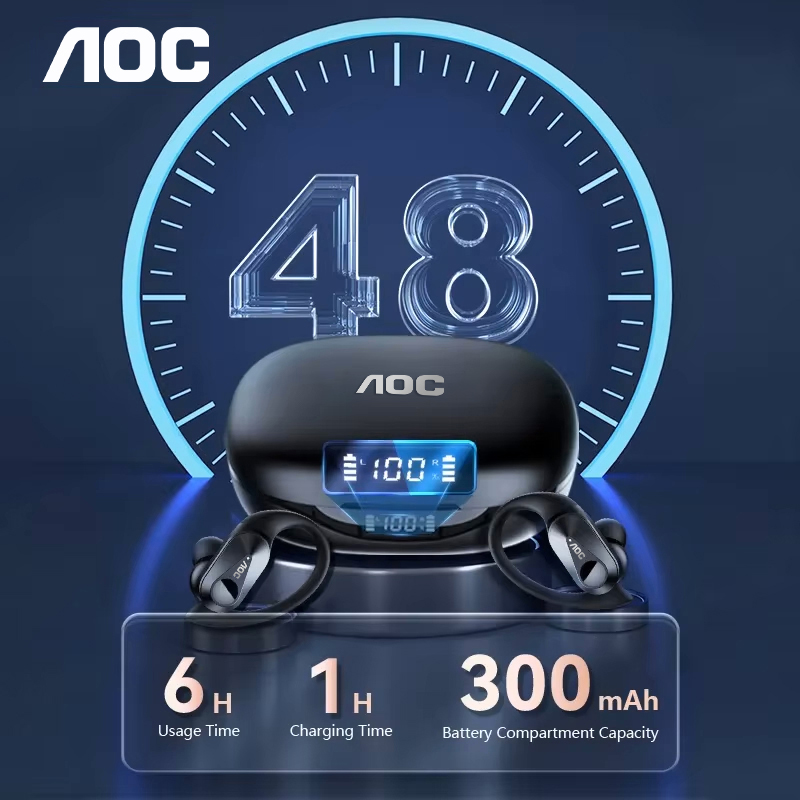 초이스 AOC 스포츠 헤드셋 무선 블루투스 6.0 이어 - Gaming Accessories Sale 리뷰 및 가격