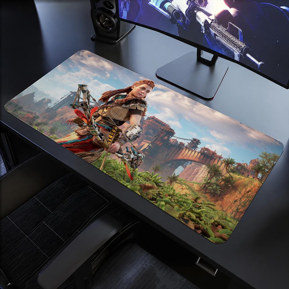 호라이즌 제로 던 마우스 패드 미끄럼 방지 고무 베이스 - Video Gaming Accessories 리뷰 및 가격