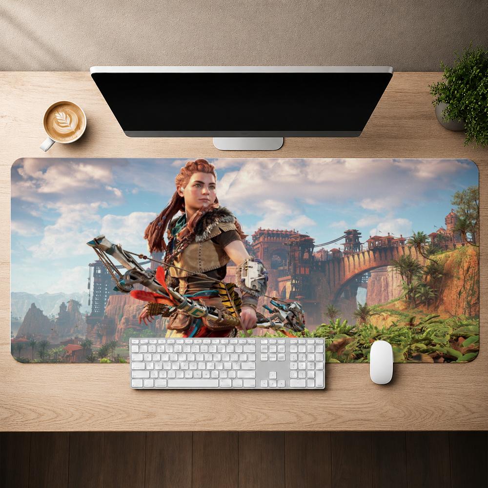 호라이즌 제로 던 마우스 패드 미끄럼 방지 고무 베이스 - Video Gaming Accessories 리뷰 및 가격