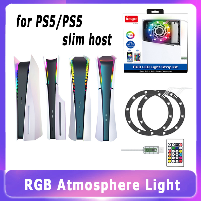 PS5/PS5 슬림 콘솔용 RGB LED 조명, 휴대폰 - Gaming Accessories App 리뷰 및 가격