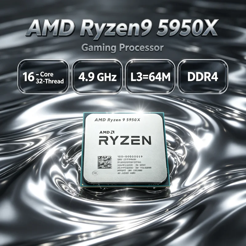 AMD 라이젠 9 5950X 105W 게이밍 CPU 3 - Amd Cpu Ryzen 9 리뷰 및 가격